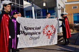 Raising Special Olympic Flag - 2 of 13